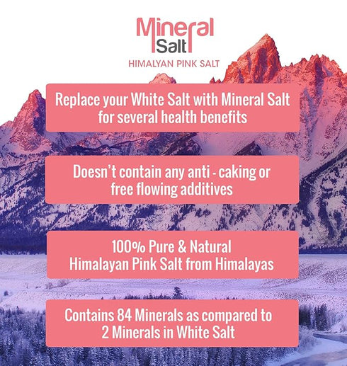 NutroActive Mineral Salt Himalayan Pink Salt